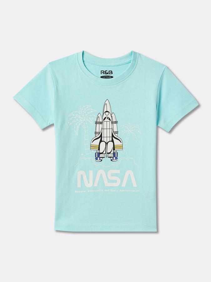 Boys Pack of 3 Graphic Print Regular Fit T-Shirt image number 2