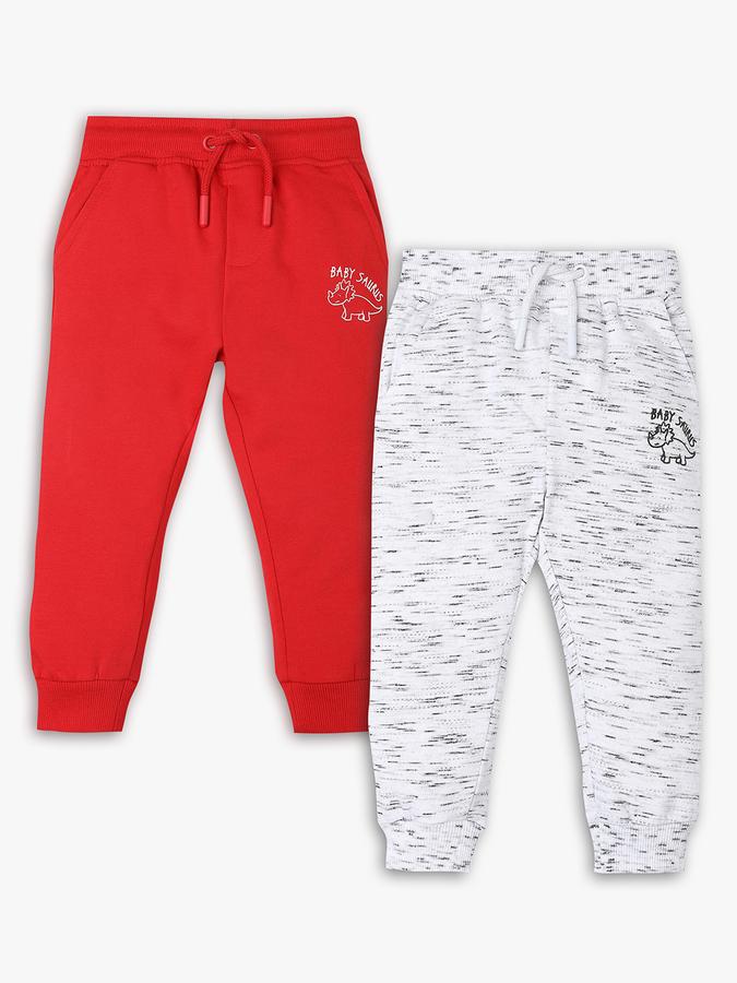 Boys Relaxed Fit Drawstring Waist Graphic Print Jogger