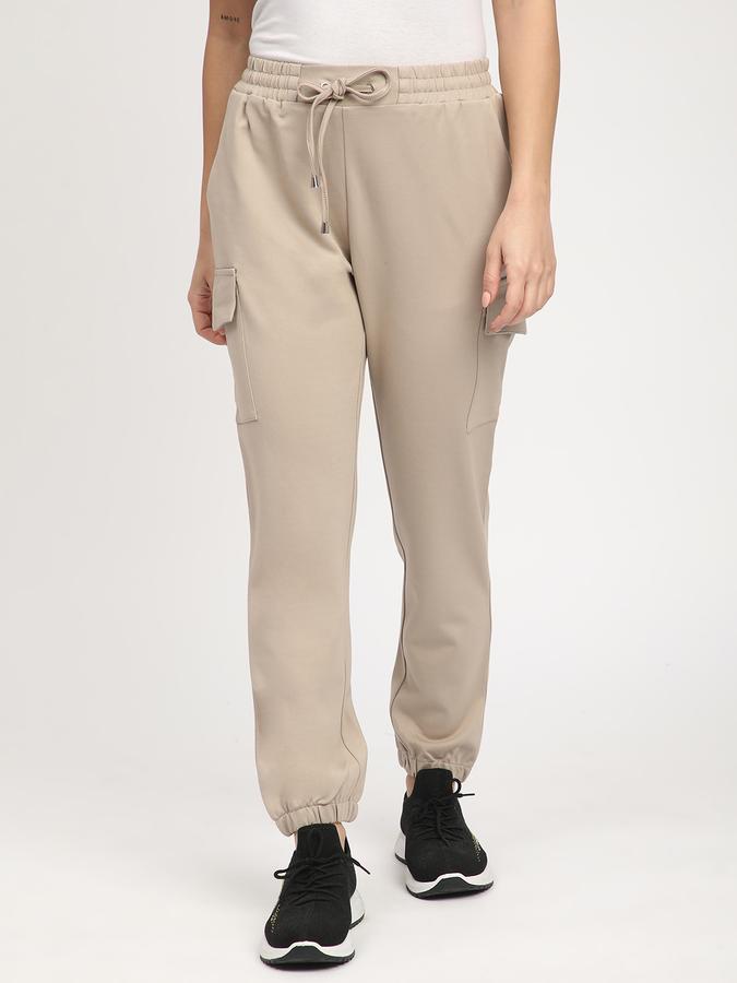 R&B Relaxed Women Brown Trousers 