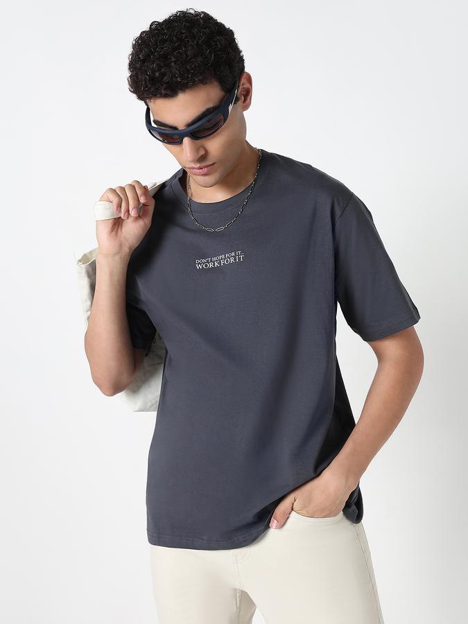 Printed Men Round Neck T-Shirt 