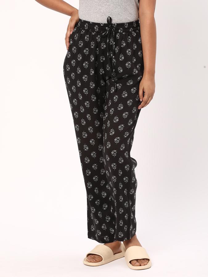 R&B Women Black Pyjama