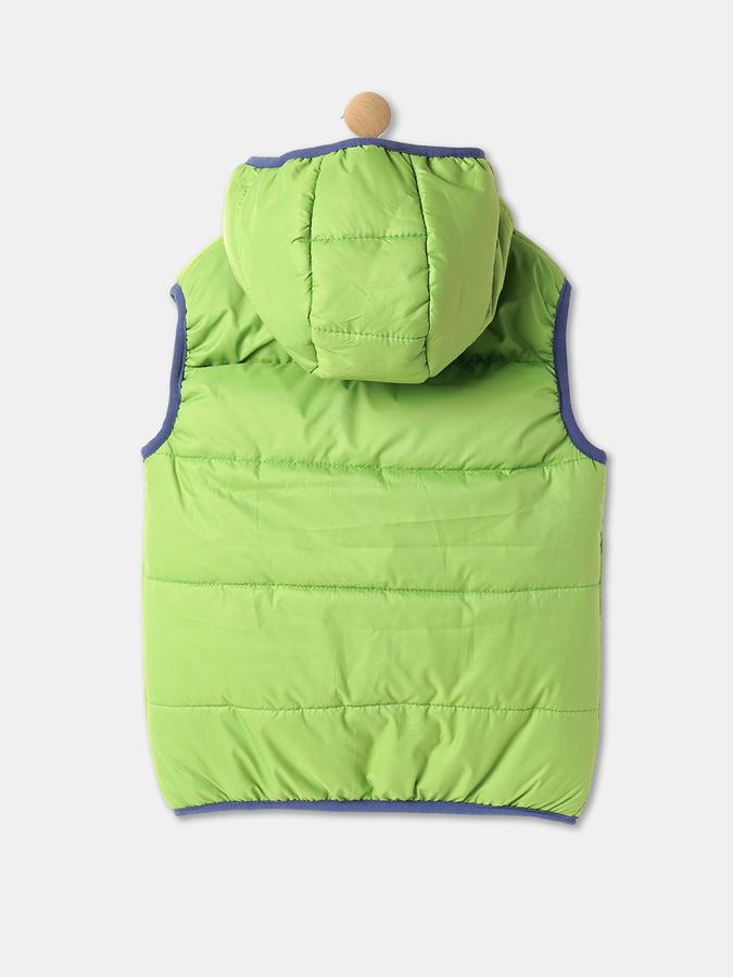 Boys Quilted Zip-Front Jacket image number 1