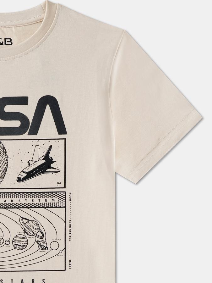 Boys Cotton Regular Fit Crew Neck Graphic T-shirt