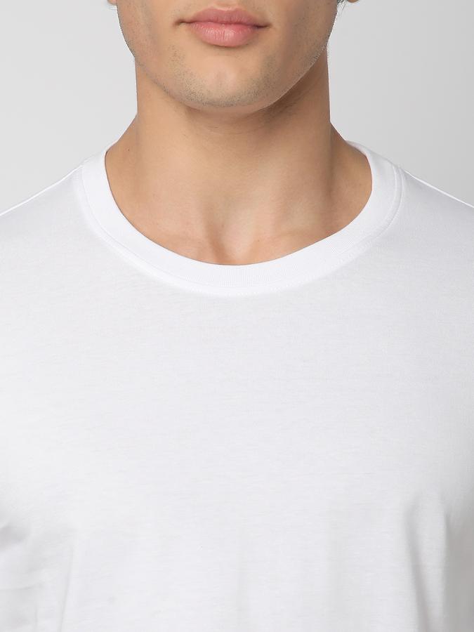 Solid Men Round Neck T-Shirt data-index=