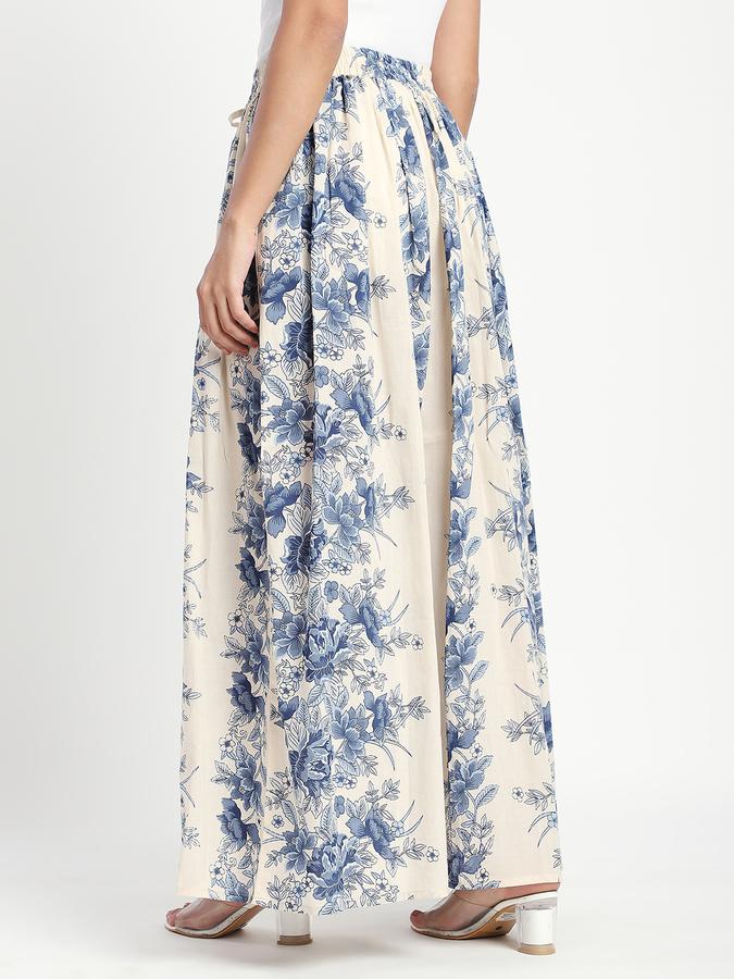 Women Cotton Maxi A-Line Skirt