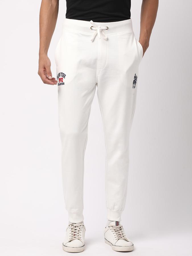 Men Logo Print Ankle-Length Joggers image number 0