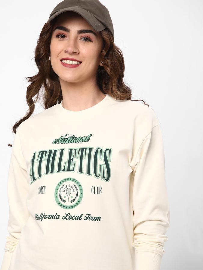 R&B Women White Sweatshirts
