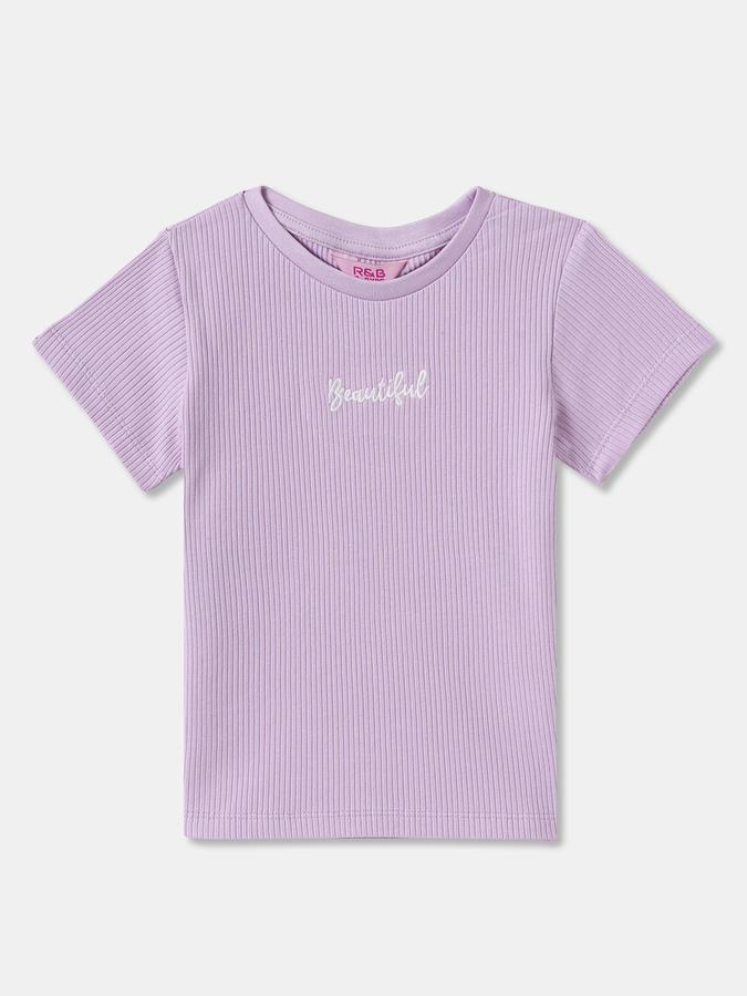 Girls Graphic Print Pure Cotton Regular T Shirt image number 2