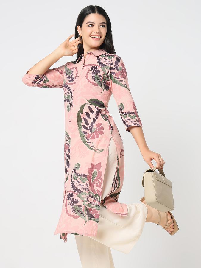 Women Printed Straight Kurta