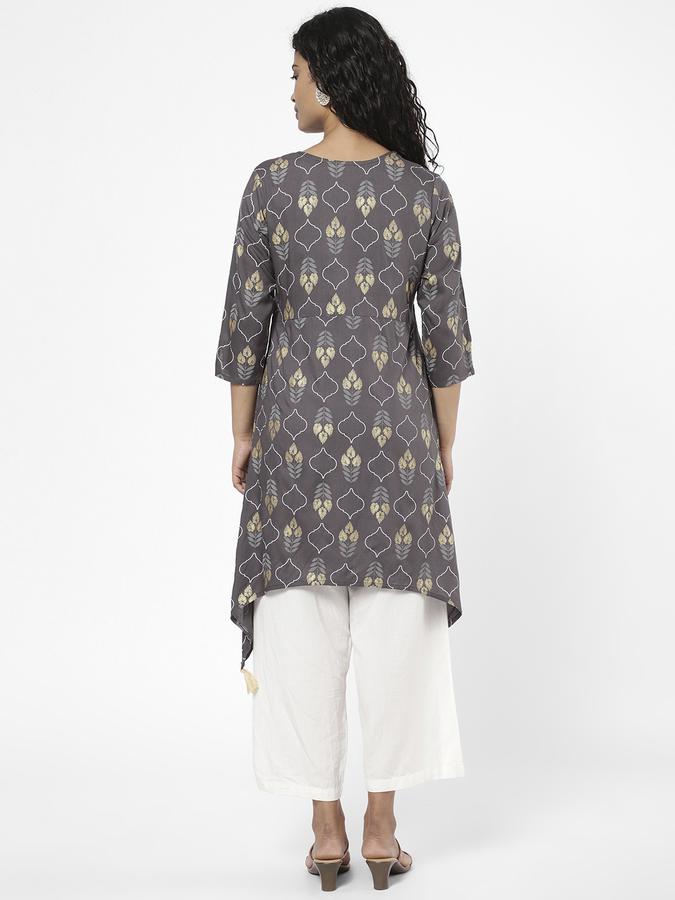 R&B Women Grey Kurtas image number 2