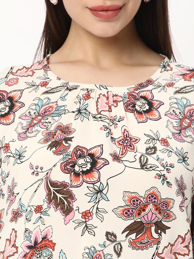 R&B Casual Printed Women T-Shirt image number 3