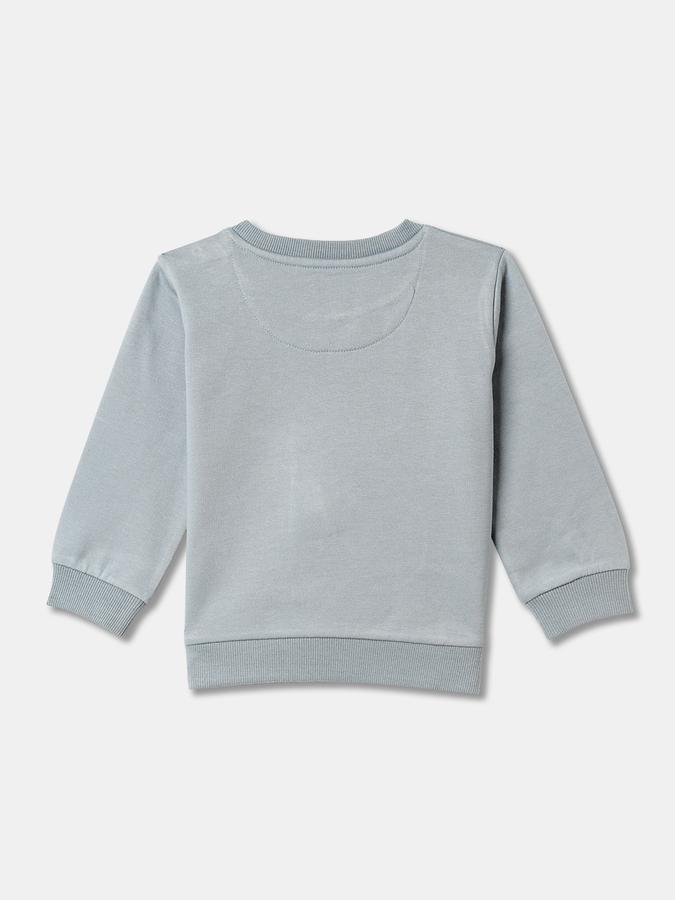 Boys Relaxed Fit Full Sleeve Crew Neck SweaT-Shirt