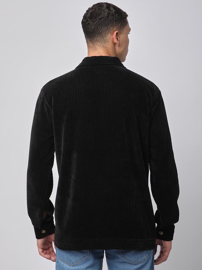 Full Sleeve Solid Men Jacket image number 2