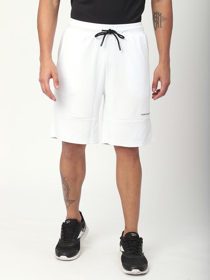 Boys Polyester Regular Fit Drawstring Waist Clean Hem Shorts