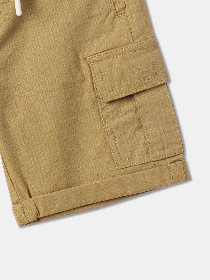 Boys Mid-Rise Regular Fit Shorts image number 2