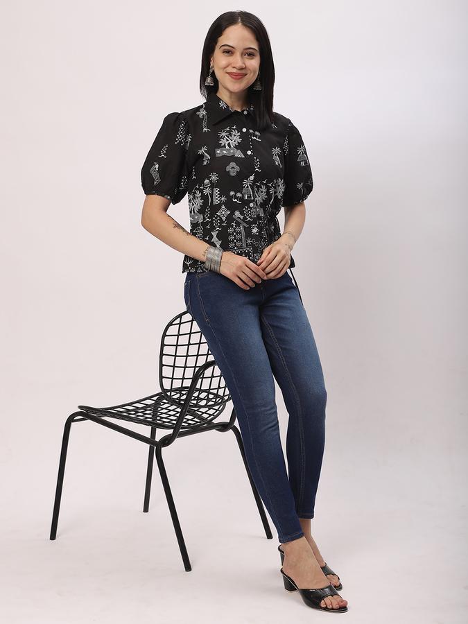Casual Printed Women Top image number 1