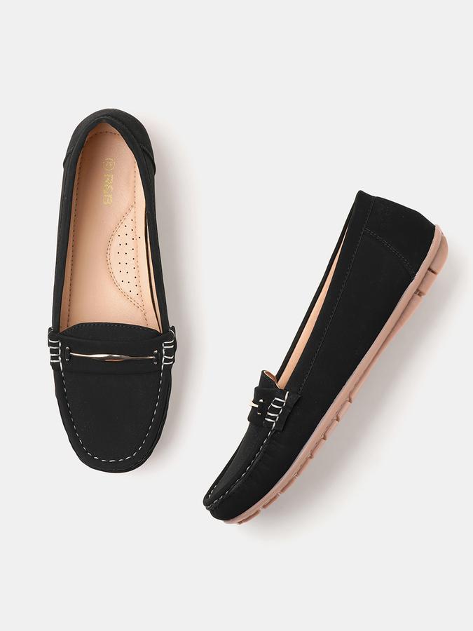 R&B Women Black Casual Shoes