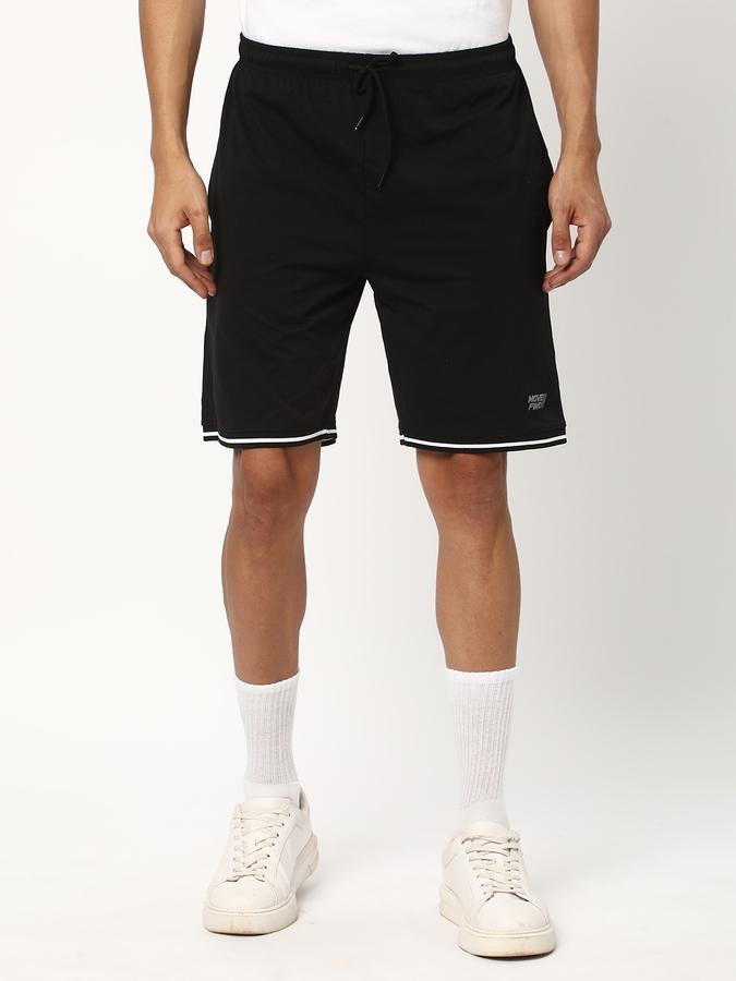 Men Flat-Front Regular Fit City Shorts image number 0