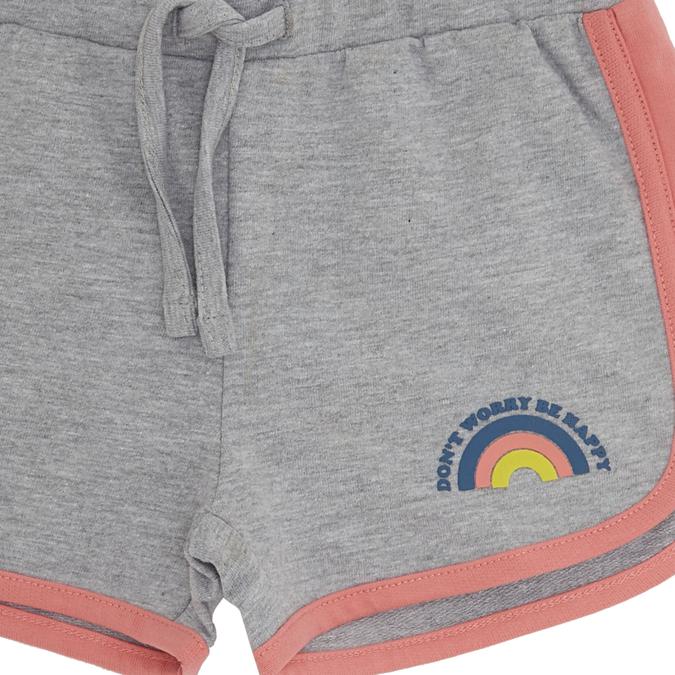 R&B Cropped Length Grey shorts image number 1