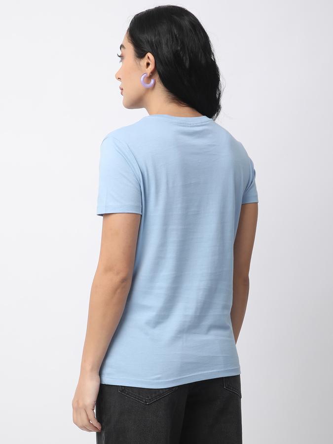 Graphic Print Women Round Neck Light T-Shirt image number 2