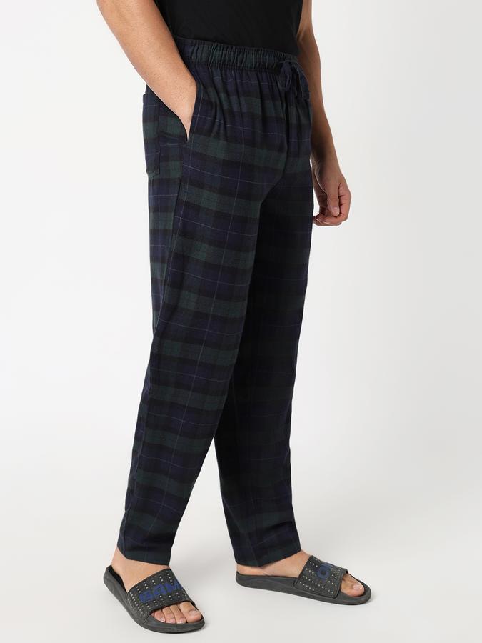 Checkered Men Track Pants image number 1