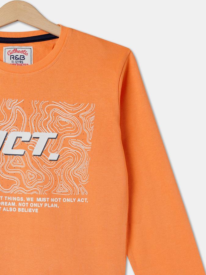 Boys Typographic Print Sweatshirt image number 2