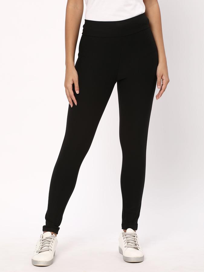 R&B Women Black Pants & Trousers