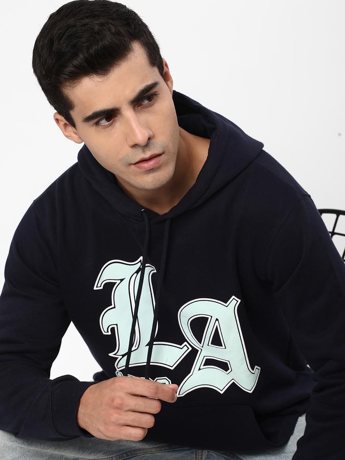 R&B Men Blue Sweatshirts &amp;Hoodies