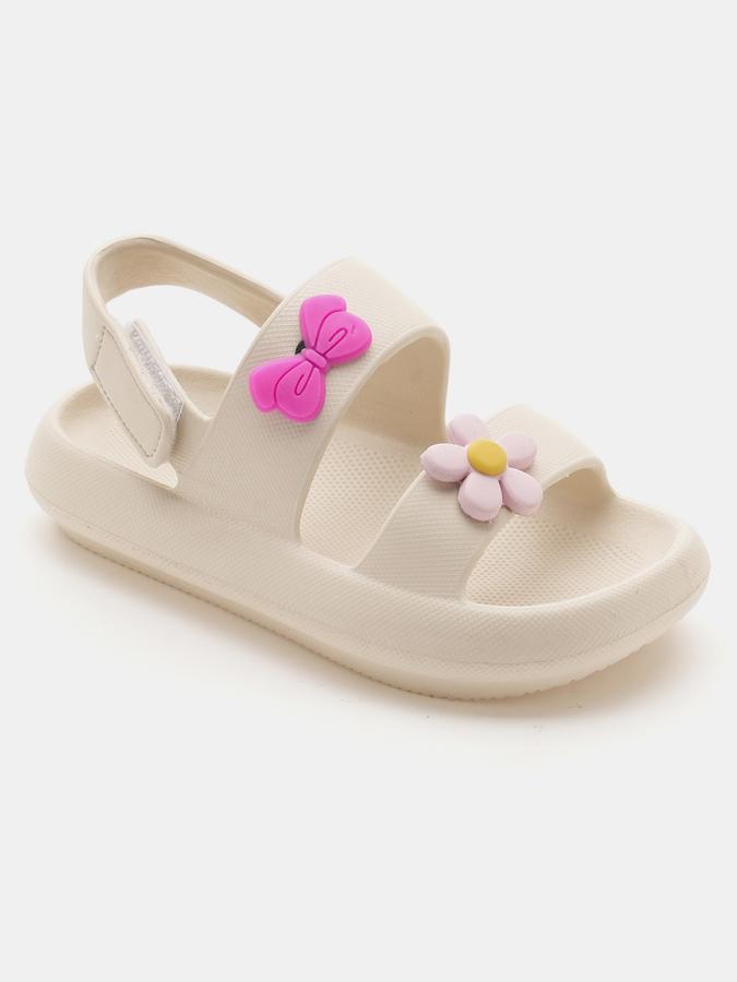 Girls Solid Flip Flops image number 2