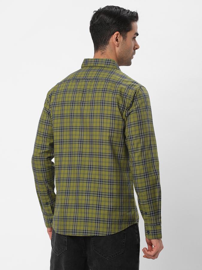 R&B Men's Checked Casual Shirt image number 2