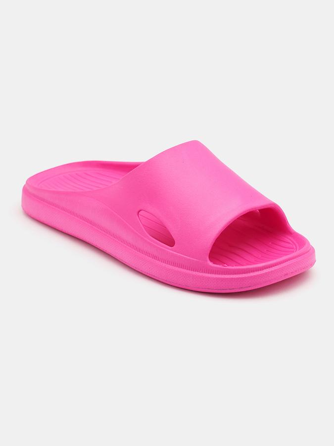 Women Slip-On Round-Toe Flip-Flops image number 2