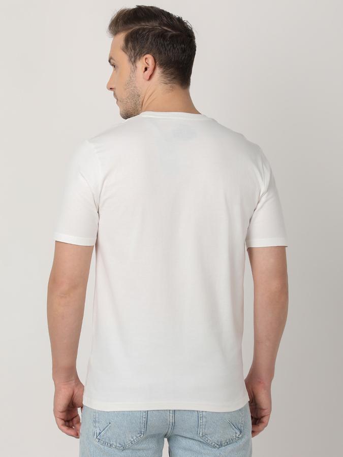 Typographic Print Regular Fit T-Shirt image number 3
