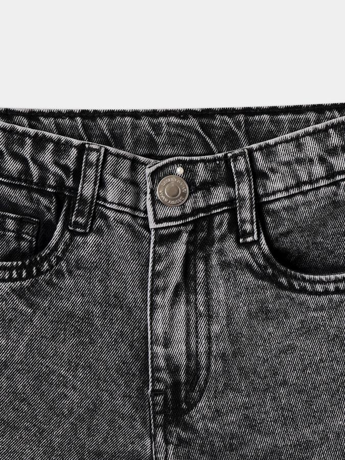 Boys Cotton Relaxed Fit Mid Waist Clean Hem Shorts