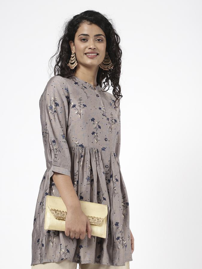 R&B Women Grey Tops & Kurtis image number 0