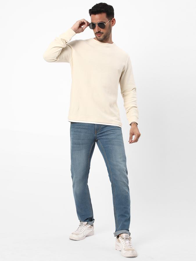 R&B Men's Solid Full Sleeve Structured T-Shirt image number 1