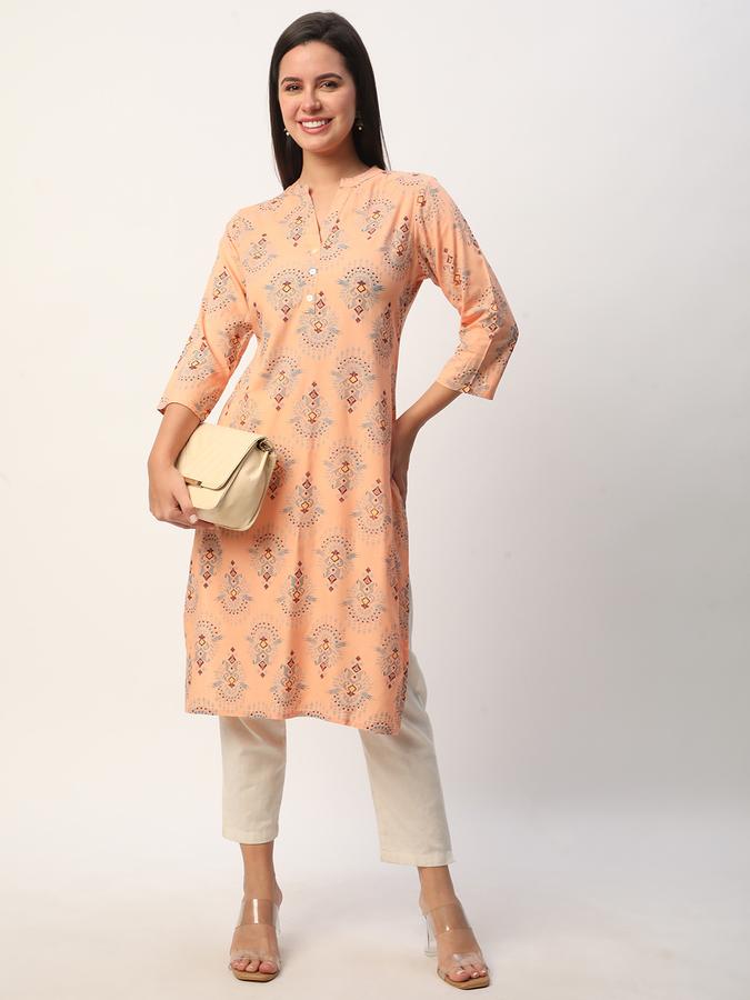 Women Ethnic Printed Kurtas image number 1