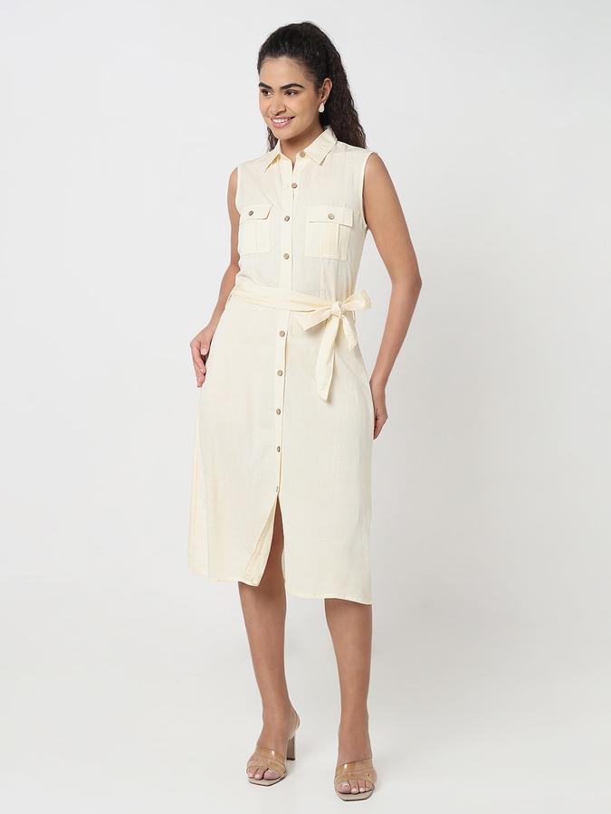 R&B Women A-line  Below Knee Dress  image number 1