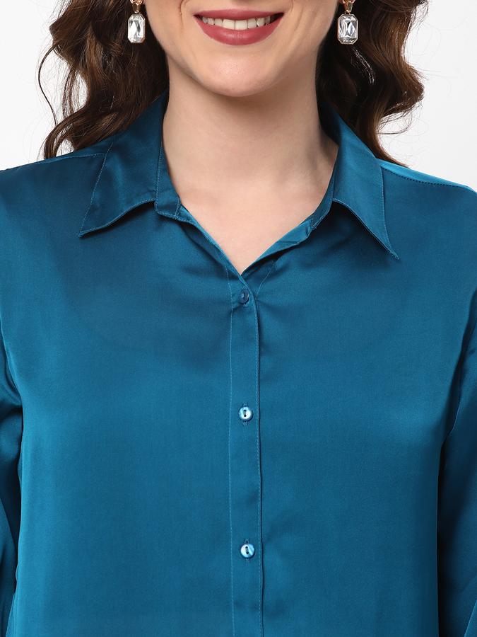 R&B Women Blue Tops image number 3