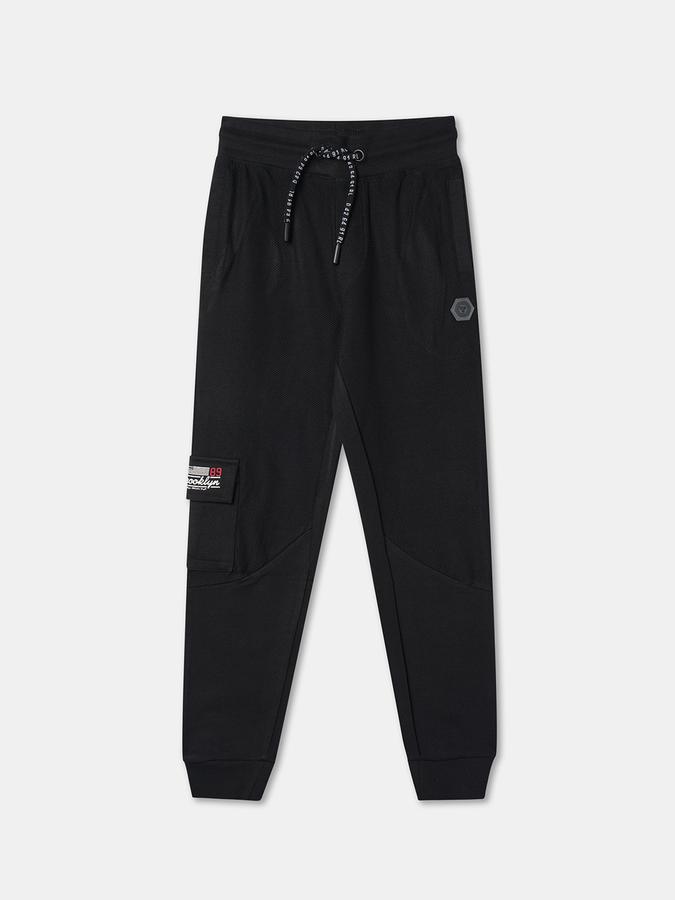 R&B Boys Black Track Pant