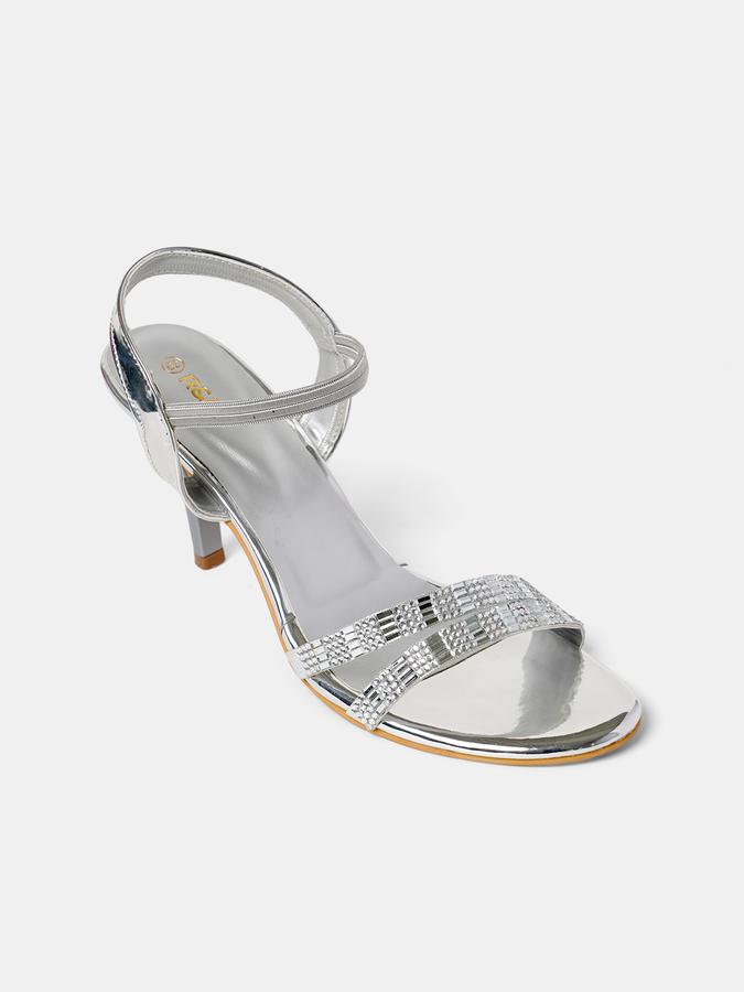 R&B Women Silver Heels image number 2