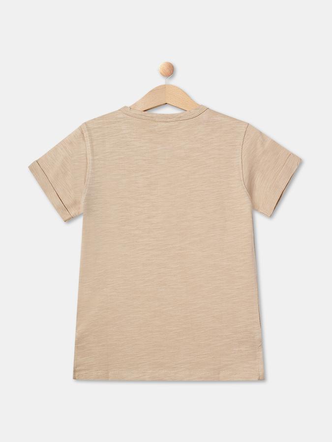 R&B Boys Beige T-Shirts image number 1