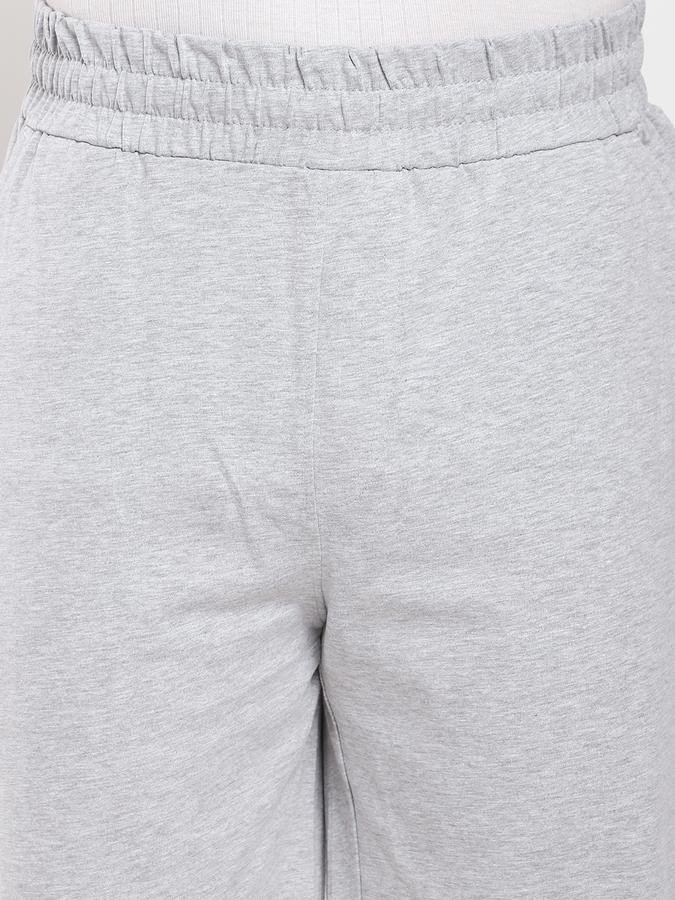 R&B Men's Grey Melange Shorts