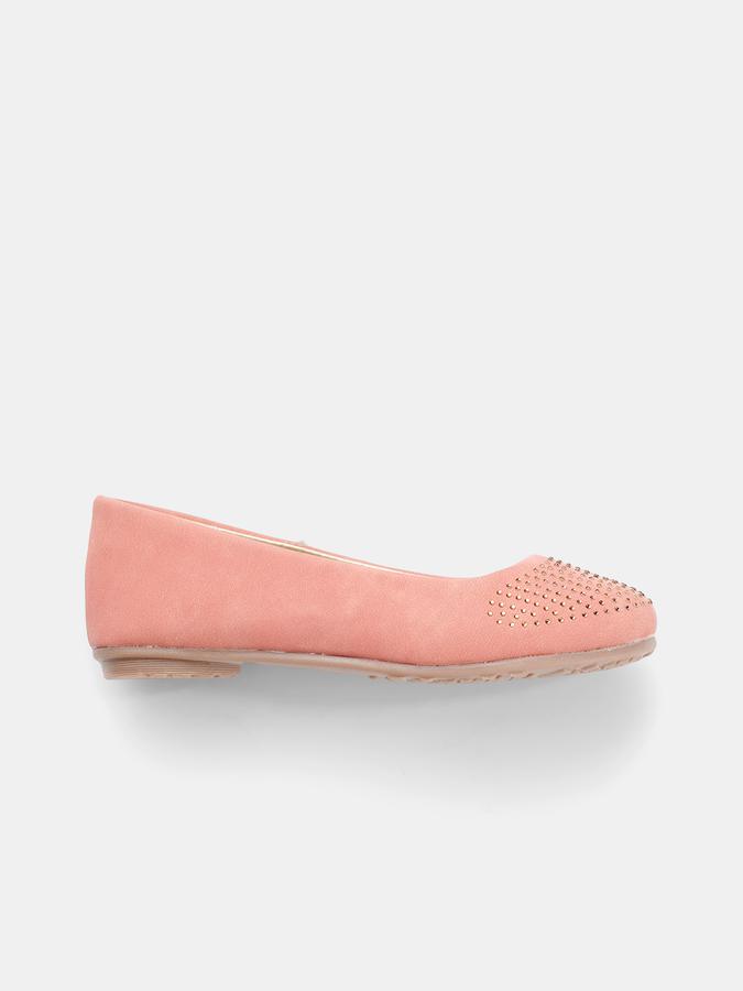 R&B Girls Peach Casual Shoes image number 1