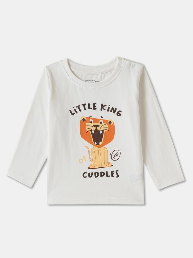 R&B BOYS PRINTED REGULAR GRAPHIC TEE