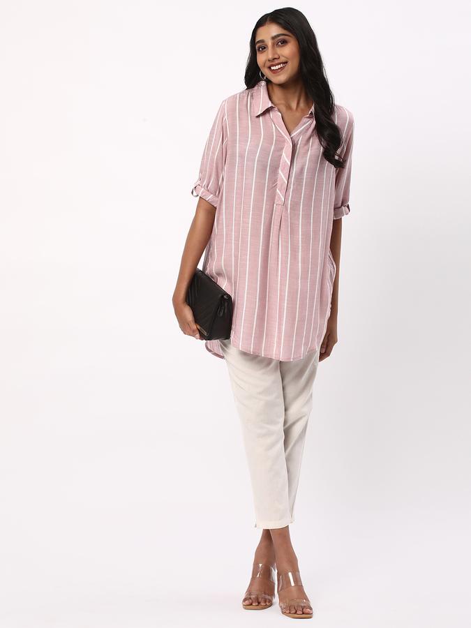Women Striped Tunic image number 1