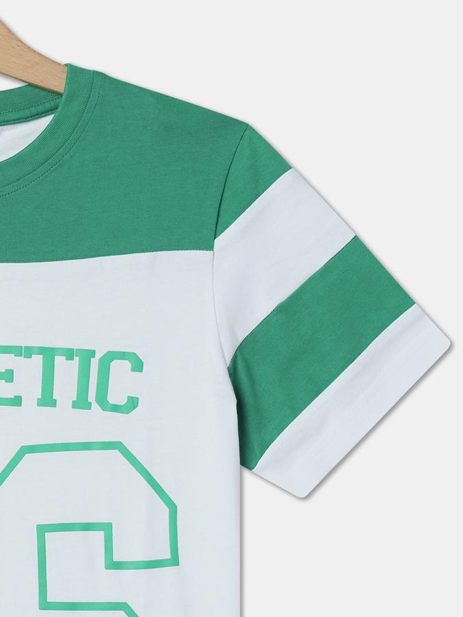 Boys Numeric Print Regular Fit T-Shirt image number 2