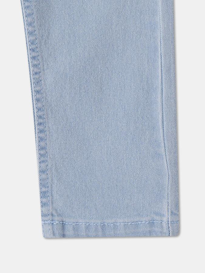 Boys Blend Regular Fit Mid Waist Solid Jeans