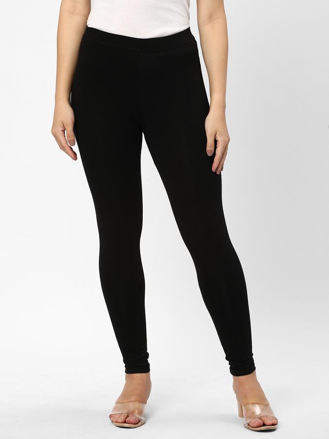 R&B Women Ethnic Wear Black Leggings