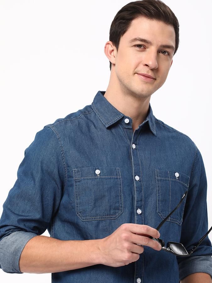 R&B Men Blue Shirts