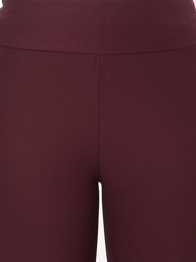 R&B Women Red Pants & Trousers image number 3